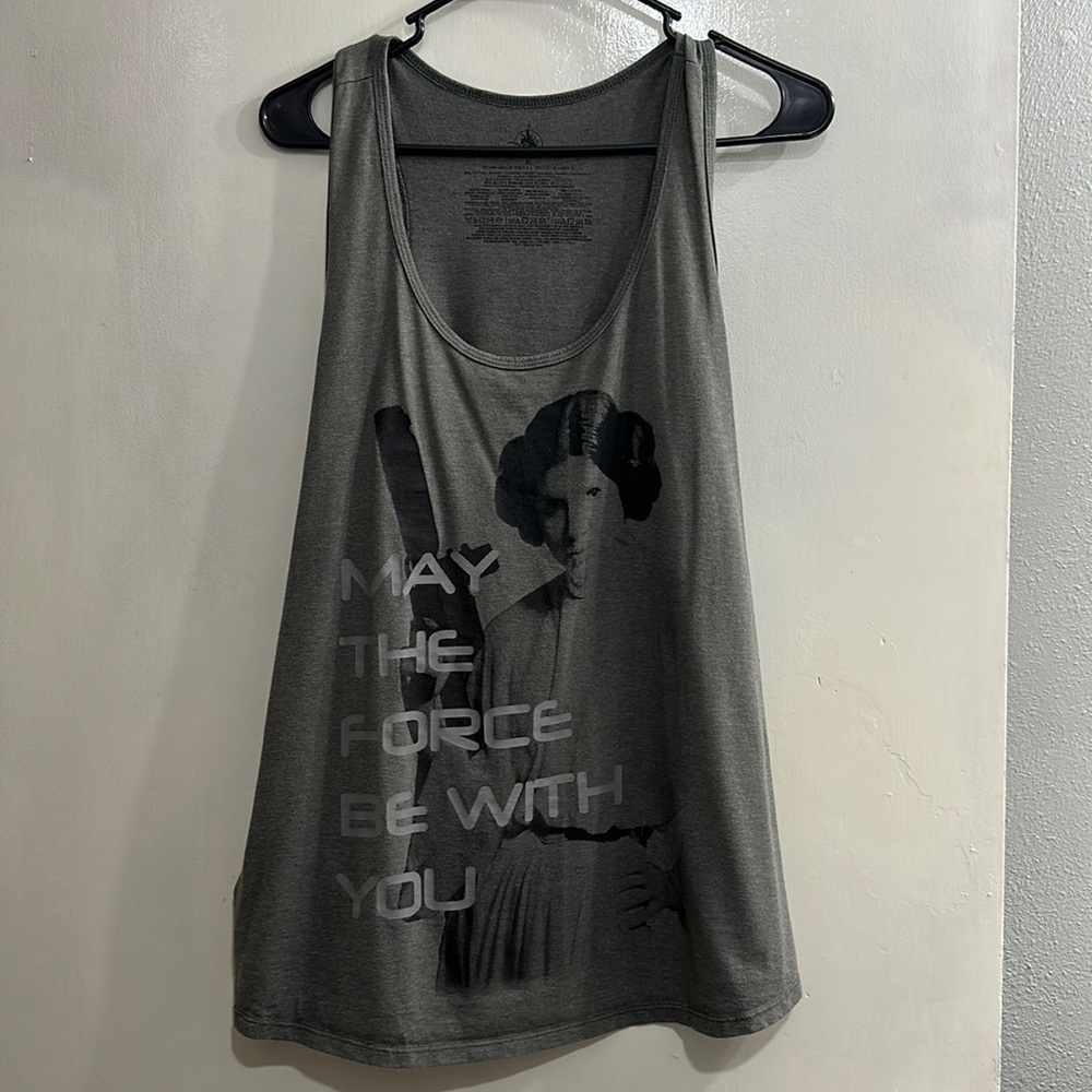 Disney Store Star Wars Princess Leia XL Tank Top